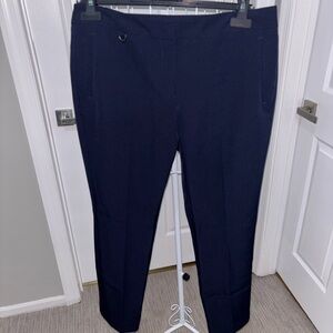 Adrianna Papell Navy Blue “Blue Moon” Slacks.
